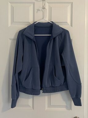 lululemon athletica Navy Blue Bomber Jacket